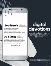 Load image into Gallery viewer, family ministry digital resources for children and youth ministry