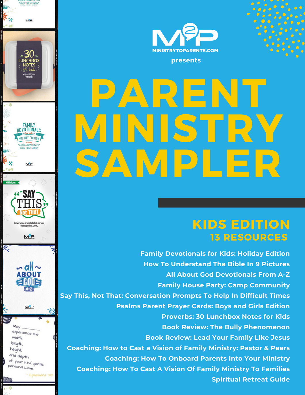 PARENT MINISTRY SAMPLER: KIDS EDITION